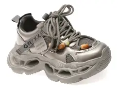 Pantofi sport GRYXX gri, 3079, din material textil imagine