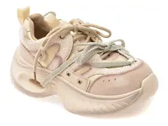 Pantofi sport GRYXX gri, 5702, din material textil si piele naturala imagine