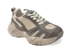 Pantofi sport GRYXX gri, 6002, din material textil imagine