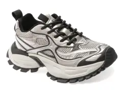 Pantofi sport GRYXX gri, 61002, din material textil imagine