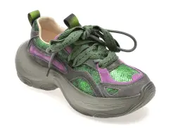 Pantofi sport GRYXX gri, 6557, din nabuc imagine