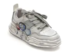 Pantofi sport GRYXX gri, 90171, din piele ecologica imagine