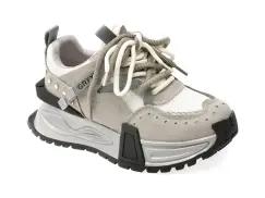 Pantofi sport GRYXX gri, 90511, din material textil imagine
