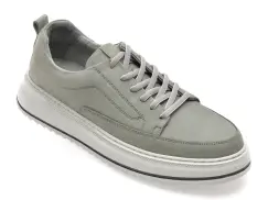 Pantofi sport GRYXX gri, BS4150, din nabuc imagine