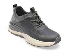Pantofi sport GRYXX gri, GT39, din material textil imagine