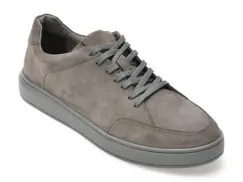 Pantofi sport GRYXX gri, M25M03, din nabuc imagine