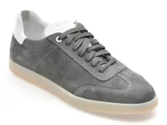 Pantofi sport GRYXX gri, MBX37, din piele intoarsa imagine