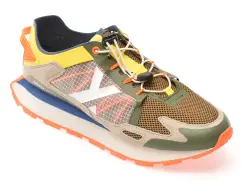 Pantofi sport GRYXX kaki, 40049M, din material textil imagine