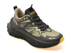 Pantofi sport GRYXX kaki, F6011, din material textil imagine