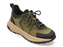 Pantofi sport GRYXX kaki, LN5, din piele naturala imagine