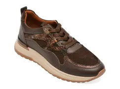 Pantofi sport GRYXX maro, 033S649, din piele naturala imagine