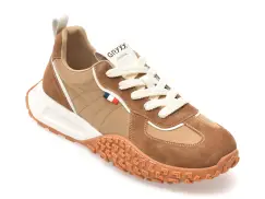 Pantofi sport GRYXX maro, 2106, din material textil imagine