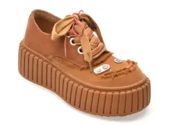 Pantofi sport GRYXX maro, 240013, din material textil imagine