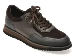 Pantofi sport GRYXX maro, 2602, din piele naturala imagine