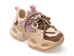 Pantofi sport GRYXX maro, 3039, din material textil imagine