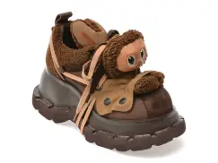 Pantofi sport GRYXX maro, 6116, din piele naturala imagine