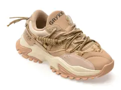 Pantofi sport GRYXX maro, 82691, din material textil imagine