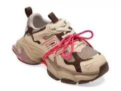 Pantofi sport GRYXX maro, 991, din material textil si piele naturala imagine