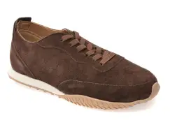 Pantofi sport GRYXX maro, PM6398, din piele intoarsa imagine