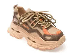 Pantofi sport GRYXX maro, Y2923, din piele naturala imagine