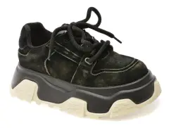 Pantofi sport GRYXX negri, 1063, din piele intoarsa imagine
