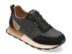 Pantofi sport GRYXX negri, 110169, din piele naturala imagine