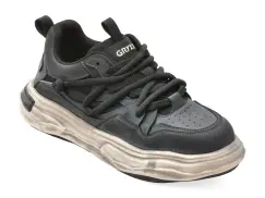 Pantofi sport GRYXX negri, 1288, din piele naturala imagine