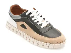 Pantofi sport GRYXX negri, 1391993, din piele naturala imagine