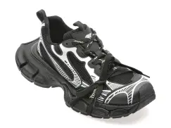 Pantofi sport GRYXX negri, 1812, din material textil imagine