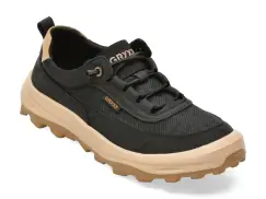 Pantofi sport GRYXX negri, 19317, din material textil imagine