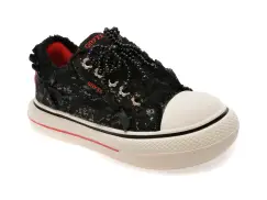 Pantofi sport GRYXX negri, 19K10, din material textil imagine