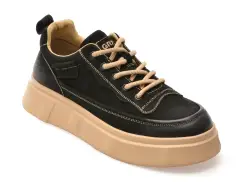 Pantofi sport GRYXX negri, 2090, din nabuc imagine