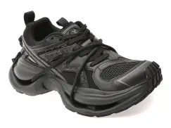 Pantofi sport GRYXX negri, 2365, din material textil imagine