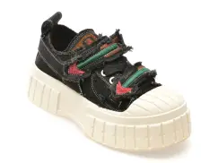 Pantofi sport GRYXX negri, 240001, din material textil imagine
