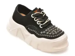 Pantofi sport GRYXX negri, 240006, din material textil imagine
