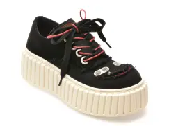 Pantofi sport GRYXX negri, 240013, din material textil imagine