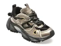 Pantofi sport GRYXX negri, 24123, din material textil imagine