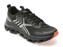 Pantofi sport GRYXX negri, 24127, din material textil imagine