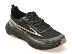 Pantofi sport GRYXX negri, 25015, din material textil imagine