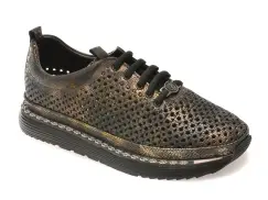 Pantofi sport GRYXX negri, 251YZ73, din piele naturala imagine