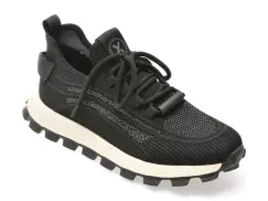 Pantofi sport GRYXX negri, 5212, din material textil imagine