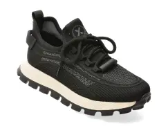 Pantofi sport GRYXX negri, 5212, din material textil imagine