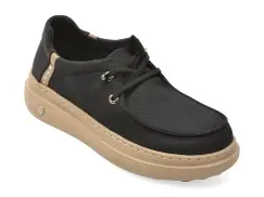 Pantofi sport GRYXX negri, 5317, din material textil imagine