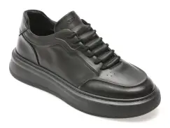 Pantofi sport GRYXX negri, 5618, din piele naturala imagine