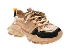 Pantofi sport GRYXX negri, 5752, din piele ecologica imagine