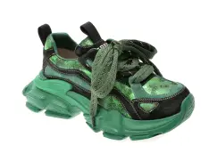 Pantofi sport GRYXX negri, 5757, din piele ecologica imagine