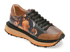 Pantofi sport GRYXX negri, 5961959, din piele naturala imagine