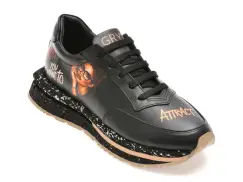 Pantofi sport GRYXX negri, 5962258, din piele naturala imagine