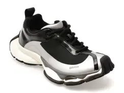 Pantofi sport GRYXX negri, 61037, din material textil imagine