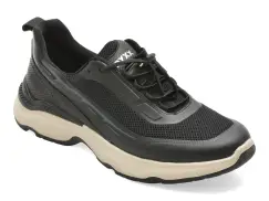 Pantofi sport GRYXX negri, 63519, din material textil imagine